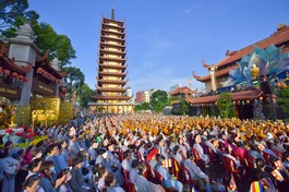 [Video] Toàn cảnh Lễ chính thức Đại lễ Phật đản Phật lịch 2568 tại Việt Nam Quốc Tự