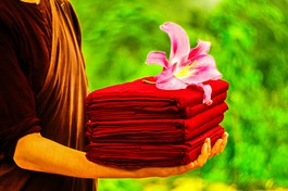 Theo giới bổn, Đức Phật chế định Tỳ-kheo không được cầm giữ vàng bạc, kinh doanh, buôn bán. Trước lúc viên tịch, Ngài còn thiết tha khuyên: “Giữ tịnh giới thì các thầy không được buôn, bán, đổi chác, sắm sửa đất nhà, nuôi người, tôi tớ và súc vật, lo việc gieo trồng, kinh doanh tài bảo. Tất cả việc này, hãy tránh như tránh hố lửa”.