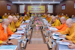 [Video] Hội nghị Ban Thường trực Hội đồng Trị sự GHPGVN thảo luận nhiều Phật sự quan trọng