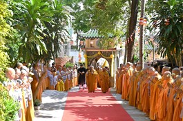 Lối vào Linh Phong Thiền Uyển tại P.Vũng Tàu