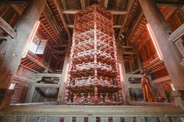 Tòa Cửu phẩm liên hoan chùa Bút Tháp, Bắc Ninh