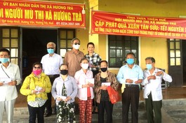 Trao 75 suất quà cho các hội viên có hoàn cảnh đặc biệt khó khăn nhân Tết Nguyên tiêu