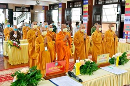 Nghi thức chào Quốc kỳ, Đạo kỳ tại đại hội