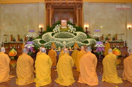 Ban Trị sự GHPGVN TP.HCM thành kính tưởng niệm Đức Pháp chủ GHPGVN - Đại lão Hòa thượng Thích Phổ Tuệ