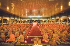 19 giờ tối nay, Học viện Phật giáo VN tại TP.HCM sẽ tổ chức lễ tưởng niệm Đức Pháp chủ GHPGVN