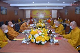 [Video] Hội nghị Ban Thường trực Hội đồng Trị sự, trình nghi thức suy tôn Quyền Pháp chủ GHPGVN