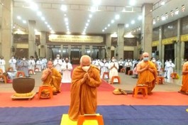 Pháp viện Minh Đăng Quang khai đàn Pháp hội Dược Sư cầu an đầu xuân - Ảnh Minh Sơn