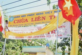 Chùa Liên Trì chính thức được thành lập và thượng bảng hiệu