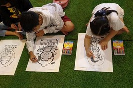 Nhiều hoạt động bổ ích trong khóa tu mùa hè - Ảnh: Chùa Bửu Đà