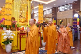 [TRỰC TIẾP] Khóa lễ trì tụng kinh Di Đà, Hồng danh và Vu lan - Cúng Phật và tiến linh