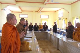 Ban Tổ chức Đại hội họp nhằm rà soát công tác tổ chức