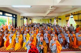 Đại Giới đàn Mật Hiển do Ban Trị sự GHPGVN Thừa Thiên Huế tổ chức với 152 giới tử Ni cầu thọ giới