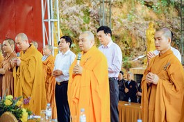 Bắc Giang: Chùa Ích Minh khai pháp và tưởng niệm Đức Tam tổ Trúc lâm Huyền Quang