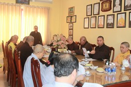 Ban Trị sự GHPGVN TP.Biên Hòa đã họp bàn triển khai một số Phật sự quan trọng 