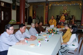 Ban Văn hóa tỉnh họp triển khai Phật sự sắp tới