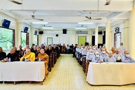 Hội nghị nhằm thông tin các hoạt động Phật sự quan trọng sắp tới của Phật giáo tỉnh