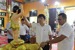 Lễ Tắm Phật tại thiền viện Phước Sơn, TP.Biên Hòa