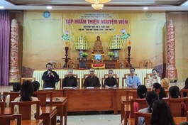 Tập huấn thiện nguyện viên Hội trại Phật giáo và tuổi trẻ chủ đề “Hào khí Thăng Long” 