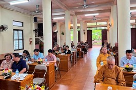 Hội nghị của Ban Trị sự GHPGVN tỉnh Hải Dương