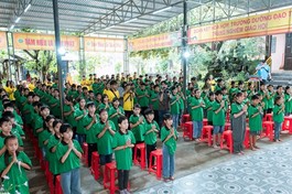 Đắk Lắk: Chùa Diệu Pháp khai mạc khóa tu “Mùa hè của em” cho 150 em