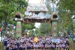 Trại La-hầu-la tại chùa Hoa Khai có 150 trại sinh