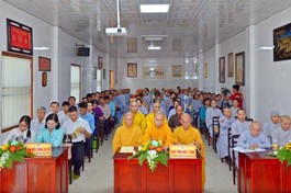 Phật giáo H.Phong Điền tổng kết hoạt động Phật sự năm 2023