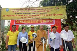 Khởi công xây dựng cầu Tường Nguyên 501 tại H.Cái Bè, Tiền Giang