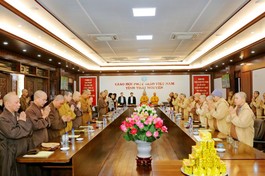 Phật giáo tỉnh Thái Nguyên tổng kết hoạt động Phật sự năm 2023