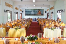 Trên địa bàn TX.Phú Mỹ có 11 trường hạ Tăng và Ni