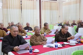 Bình Thuận: Họp rà soát công tác tổ chức khóa sinh hoạt chuyên đề luật học và nghi lễ