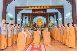 Lễ tưởng niệm Ni trưởng Thích nữ Chúc Như - nguyên Trưởng Phân ban Ni giới GHPGVN tỉnh