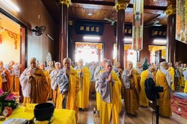 Lễ tác pháp Tự tứ, kết thúc khóa An cư kiết hạ của Ni giới trên địa bàn TP.Đà Nẵng
