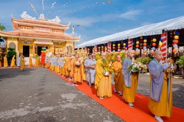 Đại giới đàn Lưu Đoan do Ban Trị sự GHPGVN tỉnh Trà Vinh tổ chức năm 2022