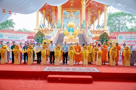 Khánh thành chùa Sreyvonsa sau 12 năm xây dựng