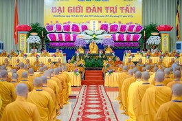Đại giới đàn Trí Tấn đã truyền giới đến hơn 400 giới tử thuộc 5 tỉnh khu vực miền Đông