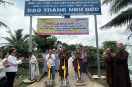 Lễ khởi công xây dựng cầu Pháp Chân 1