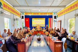 Hội nghị Ban Thường trực nhằm hiệp thương nhân sự các Trưởng ban trực thuộc và đặt trụ sở Ban Trị sự GHPGVN tỉnh