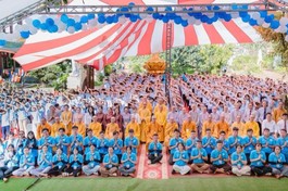 Ban Hướng dẫn Phật tử tỉnh Đắk Lắk khai mạc Khóa tu mùa hè Voi đại ngàn lần 2