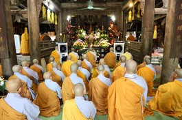 Chư Tăng Ni tham dự Lễ tác pháp Tự tứ