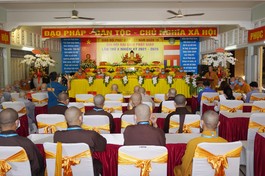 Phiên trù bị Đại hội đại biểu Phật giáo quận 10 nhiệm kỳ 2021-2026