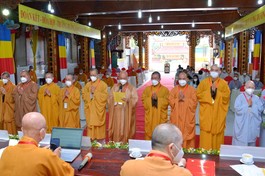 Ra mắt tân Ban Trị sự GHPGVN huyện Nhà Bè nhiệm kỳ 2021-2026