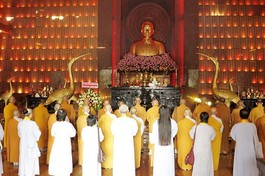 Phật giáo huyện Củ Chi dâng hương tưởng niệm tại Đền Bến Dược