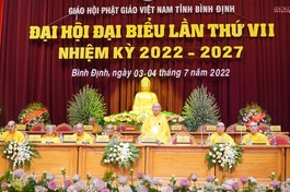 Phiên trù bị Đại hội đại biểu Phật giáo tỉnh Bình Định nhiệm kỳ 2022-2027