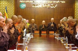 Ban Pháp chế GHPGVN TP.HCM tổng kết công tác Phật sự năm 2022