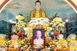 Tưởng niệm húy nhật Hòa thượng Thích Duy Lực tại chùa Phật Đà