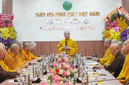 Hòa thượng Thích Bảo Nghiêm, Trưởng ban Hoằng pháp T.Ư phát biểu 