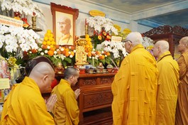 Chư tôn giáo phẩm Hội đồng Chứng minh, Hội đồng Trị sự tưởng niệm Trưởng lão Hòa thượng Thích Hiển Pháp