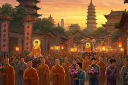 Vài nét về Đại lễ Phật đản đầu tiên và lớn nhất trong lịch sử Phật giáo