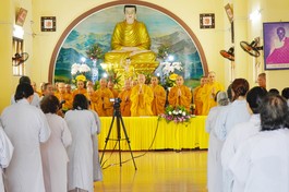 Khai giảng khóa tu mùa hạ tại chùa Phật Đà (Q.3, TP.HCM)