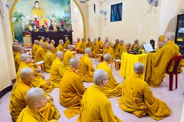 Lễ Bố-tát tại trường hạ chùa Phật Đà